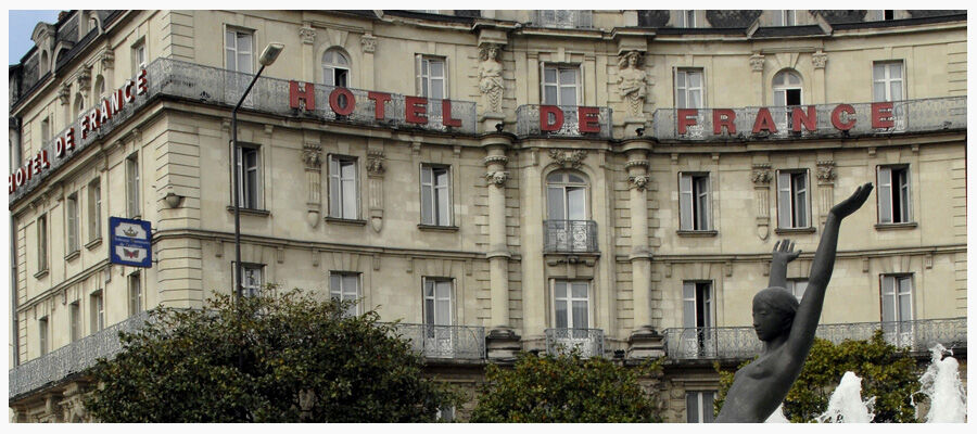 Hotel De France Angers Exteriör bild